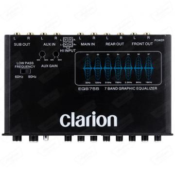 EQUALIZADOR CLARION EQS-755 GRAFICO