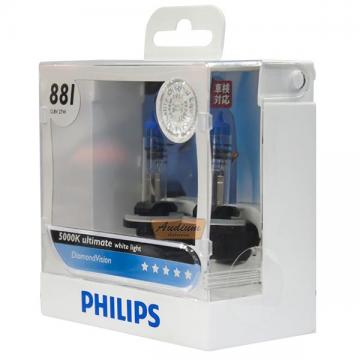 LAMPADA *PHILIPS DIAMOND VISION H27 (881)5000K S /GARANTIA