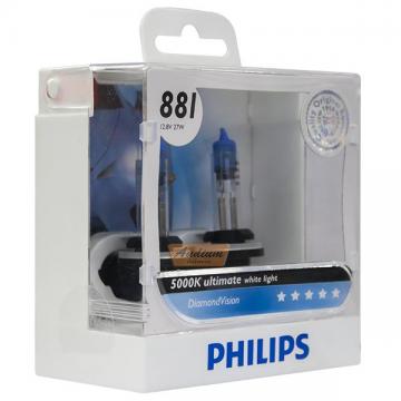 LAMPADA *PHILIPS DIAMOND VISION H27 (881)5000K S /GARANTIA