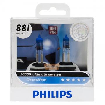 LAMPADA *PHILIPS DIAMOND VISION H27 (881)5000K S /GARANTIA