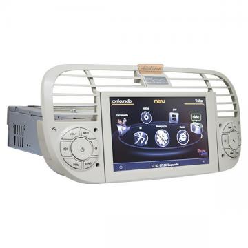 MULTIMIDIA AIKON 10 FIAT 500 BRANCO C315D /100 PHONELINK