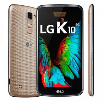 CEL *LG K10 K430DSY 2SIM 16GB 4G 5.3 13MP+5MP PRETO /DOURADO