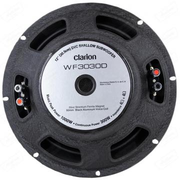 SUB CLARION 12 WF3030D SLIM      300RMS