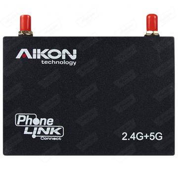 MIRROR LINK ESPELHAMENTO AIKON AK-R150 2.4+5.0 WIFI+CABO