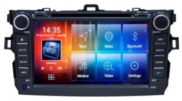 MULT AIKON 8.0 ANDROID 6.0 TOYOTA COROLLA 08 /13 8 AS-49030W DVD
