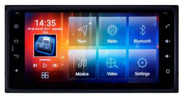 MULT AIKON 8.0 ANDROID 6.0 TOYOTA HILUX 01 /11 6.95 AS-49050W  S /DVD