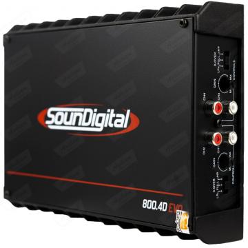 MODULO SOUNDIGITAL SD800.4D *4CH* BLACK EVO 4R