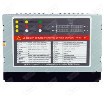 CAR 2 DIN S /MECAN. ECOPOWER EP-7001 GPS /BT /USB /SD 6.5 CAMERA