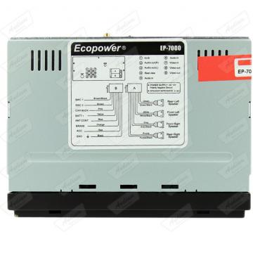 CAR 2 DIN S /MECAN. ECOPOWER EP-7000 BT /GPS /SD 6.2