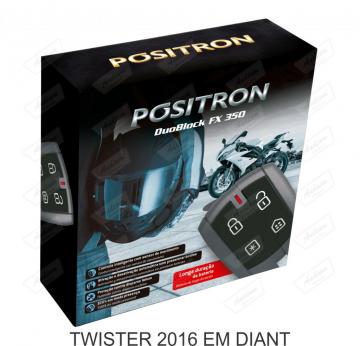 ALARME POSITRON DUOBLOCK FX350 TWISTER 2016 EM DIANT **AUD**