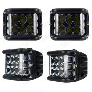 REFLETOR *LED PLUS C0036 QUADRADO + PISCA (PAR)