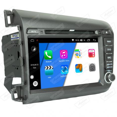 MULT AIKON XDROID ANDROID 8.0 HONDA CIVIC 15 8 AKF-36041C FULL HD TV