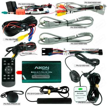 MULT AIKON XDROID ANDROID 8.0 CAR PLAY JEEP RENEGADE 9PNE AKF-44047WA