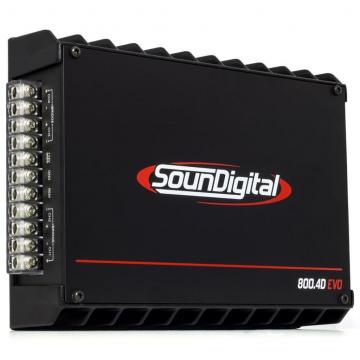 MODULO SOUNDIGITAL SD800.4D *4CH* BLACK EVO 2R