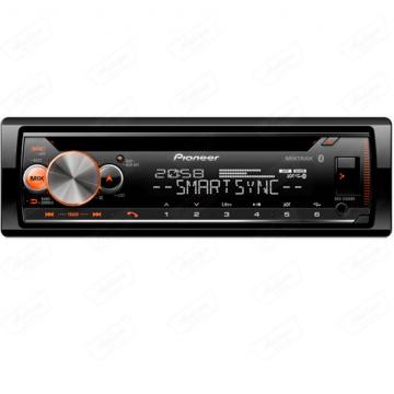 CAR /CD PIONEER *DEH-X500BT (2RCA)C /CONTR /MIC /SMART SYNC /DUAL BLUETOOTH