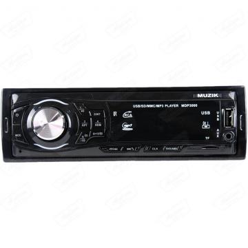 CAR /AUDIO MUZIK MDP-3000  BLUETOOTH /USB CHARGER /SD /FM /AUX IN /CONTROLE