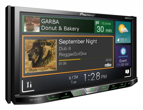 CAR /DVD PIONEER *AVH-Z5250TV 6.8 TV /USB /AUX /BT