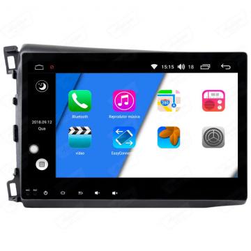 MULT AIKON XDROID ANDROID 8.0 HONDA CIVIC 12 /14 10 CINZA AKF-36042C S