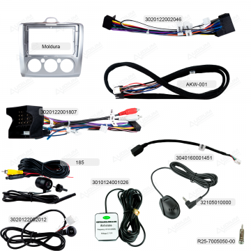 MULT AIKON ATOM I-KIT X09-32010W FORD FOCUS 08 /12 ANALOGICO  XXX PRATA