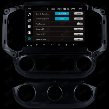 MULT AIKON X2 ANDROID 8.1 GM S10 2018 /19 AK-12073C-DSP LOW-HIGH STV