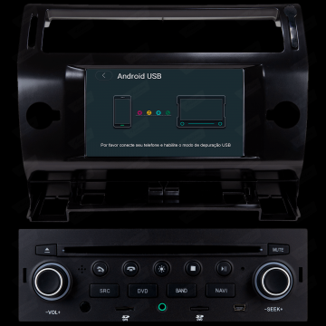 MULT AIKON X2 ANDROID 8.1 CITROEN C4 7 BLACK AK-20011C-DSP C /DVD