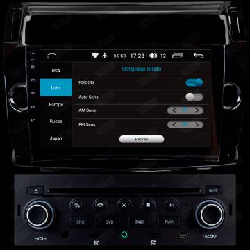 MULT AIKON X2 ANDROID 8.1 CITROEN C4 9 BLACK AK-20013C-DSP C /DVD