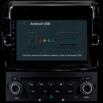 MULT AIKON X2 ANDROID 8.1 CITROEN C4 9 BLACK AK-20013C-DSP C /DVD