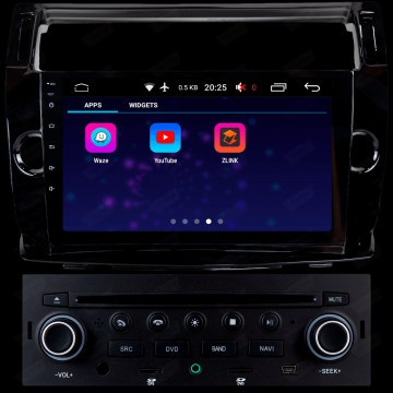 MULT AIKON X2 ANDROID 8.1 CITROEN C4 9 BLACK AK-20013C-DSP C /DVD