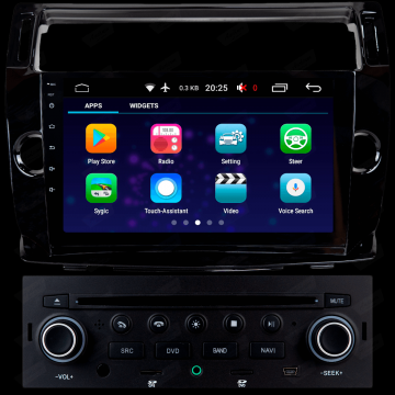 MULT AIKON X2 ANDROID 8.1 CITROEN C4 9 BLACK AK-20013C-DSP C /DVD