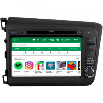 MULT AIKON X2 ANDROID 8.1 HONDA CIVIC 15 /16 PRETO AK-36041C-DSP