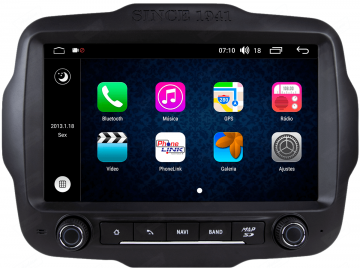 MULT AIKON X2 ANDROID 8.1 JEEP RENEGADE 9 AK-44045C-DSP  TDS VERSOES