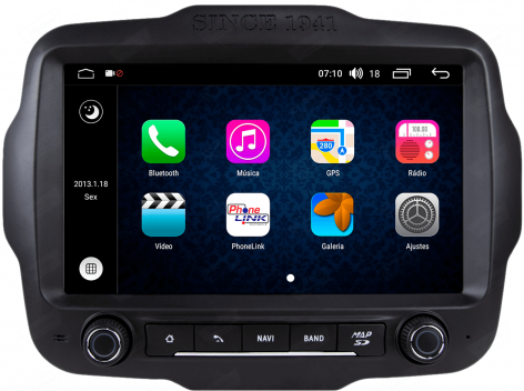 MULT AIKON X2 ANDROID 8.1 JEEP RENEGADE 9 AK-44047W-DSP PNE /PCD