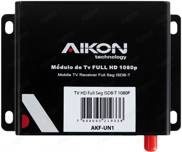 MULT AIKON TV BOX FULL SEG 1 ANTENA EMB *PLASTICO*