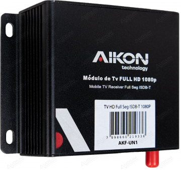 MULT AIKON TV BOX FULL SEG 1 ANTENA EMB *PLASTICO*