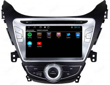 MULT AIKON 8.8 DSP ANDROID 8.1 HYUN ELANTRA 12 /14 8 ASF-21080W