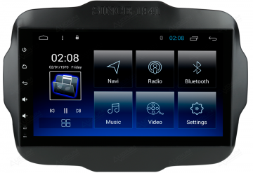 MULT AIKON 8.8 DSP ANDROID 8.1 JEEP RENEGADE 9 ASF-23047W PNE