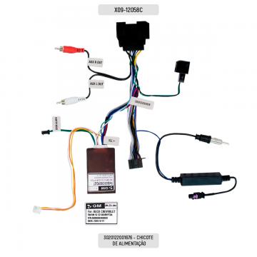 MULT AIKON ATOM I-KIT X09-12058C GM S10 14 /16 C /MY LINK *LTZ*