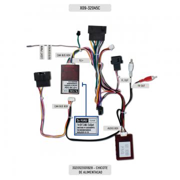 MULT AIKON ATOM I-KIT X09-32045C FORD FIESTA HATCH 14 /18 SYNC 1