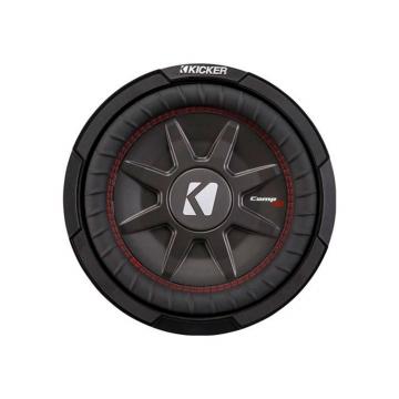 SUB *KICKER 10 43CWRT102  SLIM  800W 400RMS BOBINA DUPLA 2OHMS