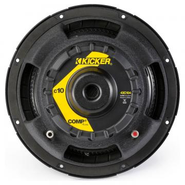 SUB *KICKER 10 43C104  300W (150RMS) 4OHMS BOBINA SIMPLES