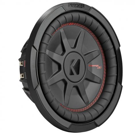 SUB *KICKER 10 48CWRT104  SLIM  800W 400RMS BOBINA DUPLA 4OHMS