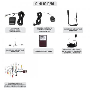 I-CABLE MITSU IC-MI-0001C /D1 OUTLANDER /L200 16 /21