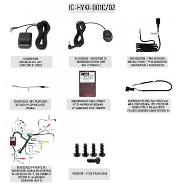 I-CABLE HYUNIC-HYKI-0001C /D2SONATA11 /16 IX3510 /17AZERA12 /14SORENT15 /17