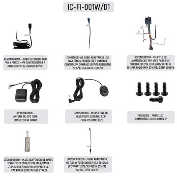 I-CABLE FIAT IC-FI-001W /D1 STRADA /PALIO 13 /19