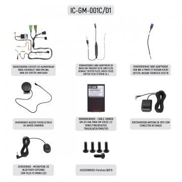 I-CABLE GM IC-GM-0001C /D1 ONIX /SPIN /PRISMA /COBALT *17 /19 LT /LTZ