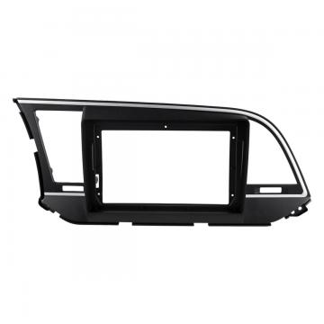 I-PANEL HYUN ELANTRA 17 /18 9 IP09-0097 /V1 PRETO FOSCO C /DET. PRATA