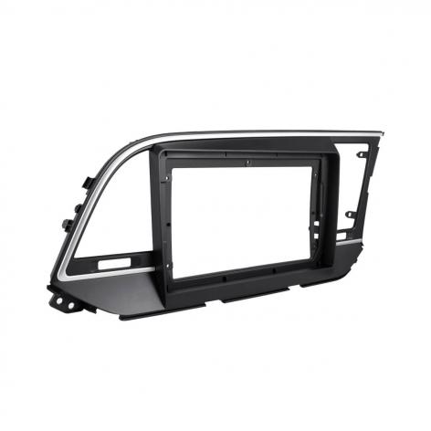 I-PANEL HYUN ELANTRA 17 /18 9 IP09-0097 /V1 PRETO FOSCO C /DET. PRATA