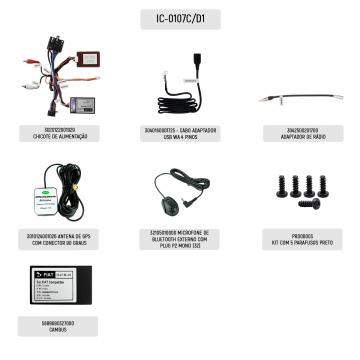 I-CABLE FIAT IC-0107C /D1 PUNTO 13 /15  09 /15  CHICOTES