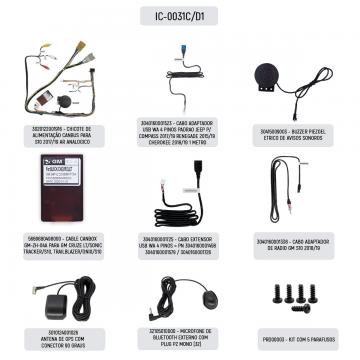 I-CABLE GM IC-0031C /D1 S10 17 /20 AR ANALOGICO