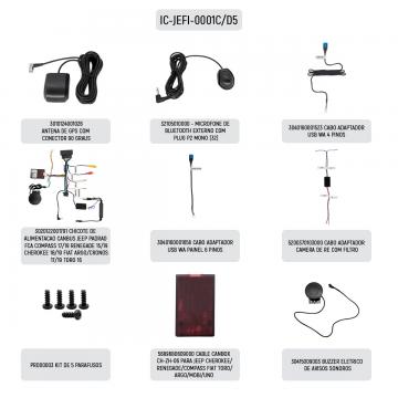 I-CABLE JEEP IC-JEFI-0001C /D5 JEEP REN21 /FIAT TORO /STRADA 20 /22